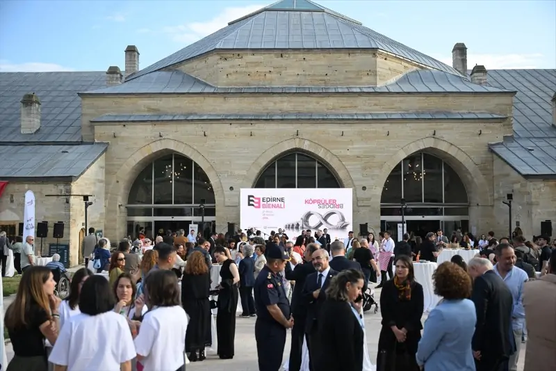 Edirne’de bu yıl ilki düzenlenen Edirne Bienali, tarihi mekanlarla çağdaş