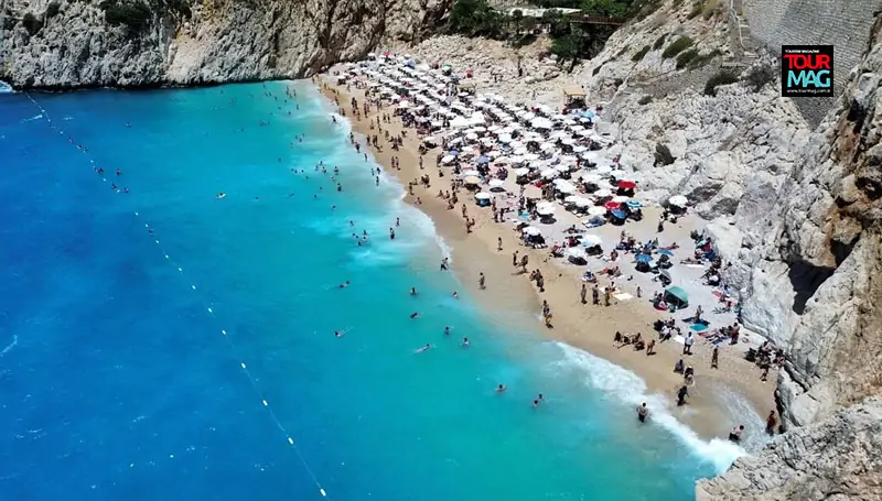 Antalya’nın Kaş ilçesindeki Kaputaş Plajı’nın, “Avrupa’nın En İyi Destinasyonları” (European