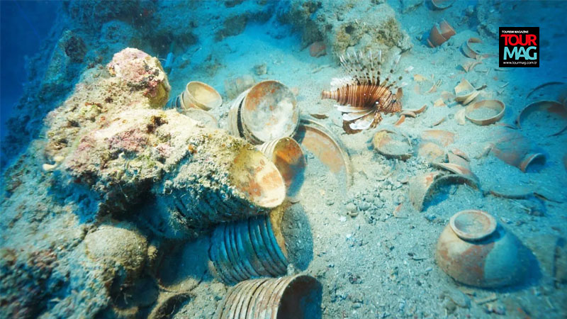 Kültür ve Turizm Bakanı Mehmet Nuri Ersoy, Antalya Adrasan’daki yaklaşık