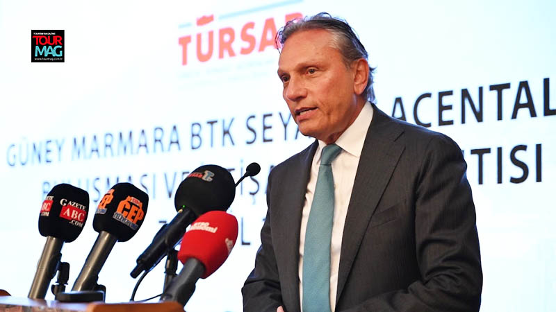 TÜRSAB Başkanı Firuz Bağlıkaya, Türkiye ’nin jeopolitik risklere rağmen yaz